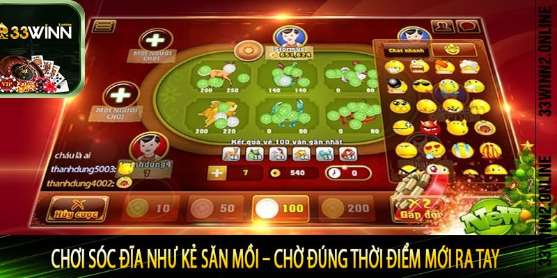 Chơi sóc đĩa như kẻ săn mồi – Chờ đúng thời điểm mới ra tay